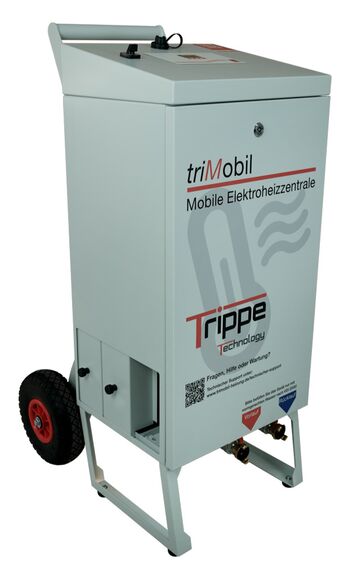 Mobile Elektroheizzentrale